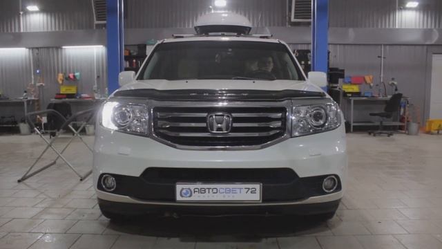 Дневные ходовые огни в секцию поворотников Honda Pilot смотреть онлайн