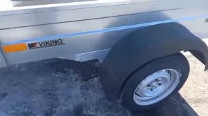 Обзор легкового бортового прицепа Викинг 1217 за 41900