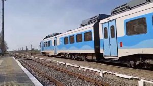 РА3-038 Джанкой - Керчь прибывает на ст.  Кировская