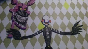 Шарнирная марионетка  Бумажная марионетка