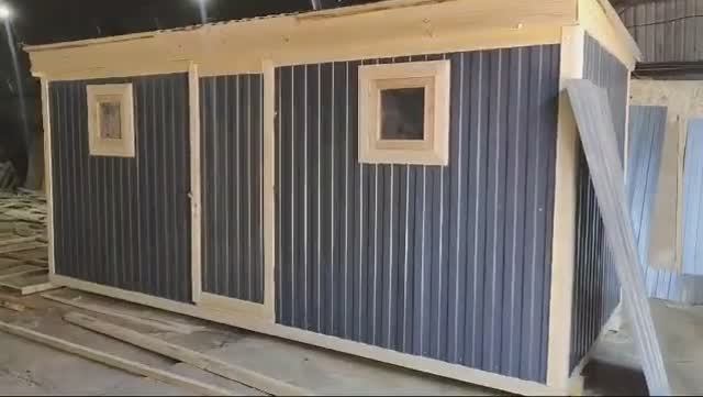 Бытовки для дачи с воротами Воскресенский район | «ПромСнаб» смотреть онлайн