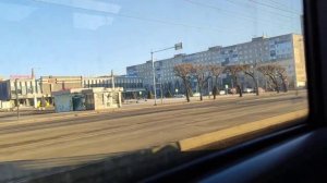 Поездка на автобусе 55 маршрут НефАЗ-5299-40-52 гос В109ТЕ124 г