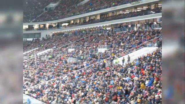 Россия-Аргентина, 11.11.2017. Поддержка трибун. смотреть онлайн