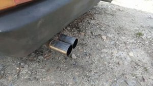 ВАЗ 21099 Выхлоп попкорн