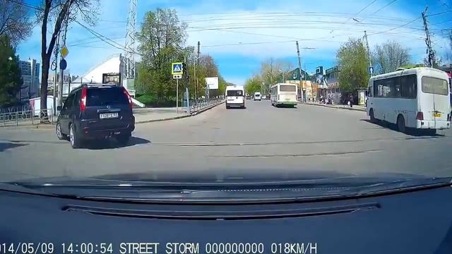 Видеорегистратор Street Storm CVR N9510 G   дневная съёмка смотреть онлайн