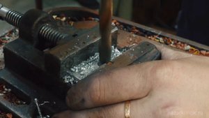 Шикарный НОЖ из автомобильного КЛАПАНА. Покажем весь ?