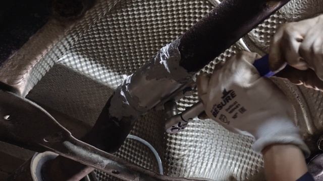 Замена хомута глушителя и ТО. смотреть онлайн