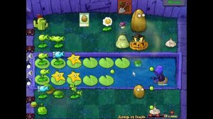 Прохождение Plants vs Zombies Дождь из семян без напряга