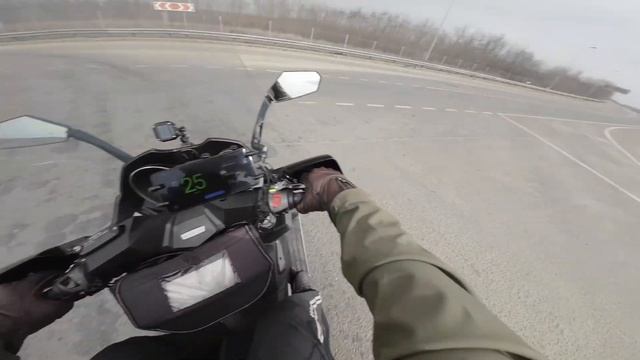 Тест скорости Ariic 318 без кофра. смотреть онлайн