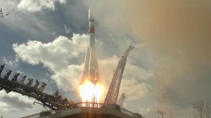 С космодрома "Плесецк" сегодня стартовала ракета-носитель "Союз 2.1б"