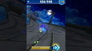 Sonic Dash - 1 063 422 очков как Соник (множитель x18)