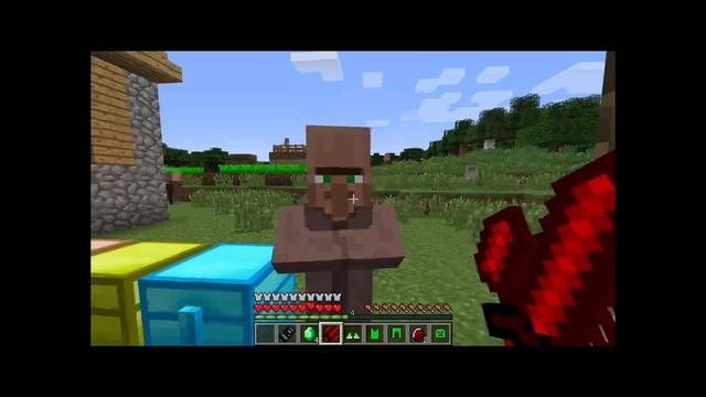 ЖИТЕЛЬ ПРОДАВЕЦ ПРИЕХАЛ В ДЕРЕВНЮ НОМЕР 13|Matveyka Minecraft #р