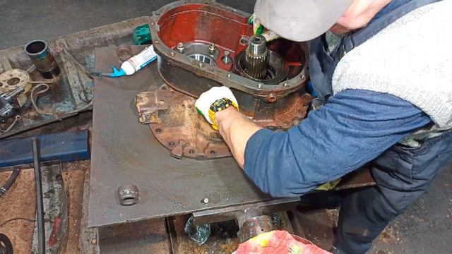 Как перебрать редуктор МАЗ (6430) и (64229) 2 Часть. смотреть онлайн