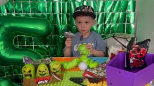 Распаковка БОЛЬШОГО НАБОРА ZURU SMASHERS HORROR HOUSE оживи монстра