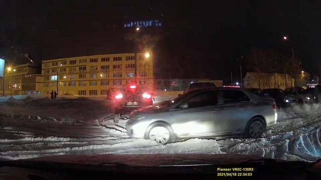 работа видеорегистратора Pioneer VREC-130RS смотреть онлайн