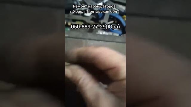Ремонт карбюраторов в г.Хорол(Полтавская обл) 050-889-27-29 смотреть онлайн