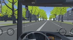 Водитель Московского автобуса 3д. Поездка на автобусе