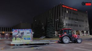 Обслуживание лошадей в АО "Шереметьево-Карго"