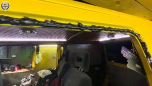 Переклейка бокового стекла на Volkswagen Transporter