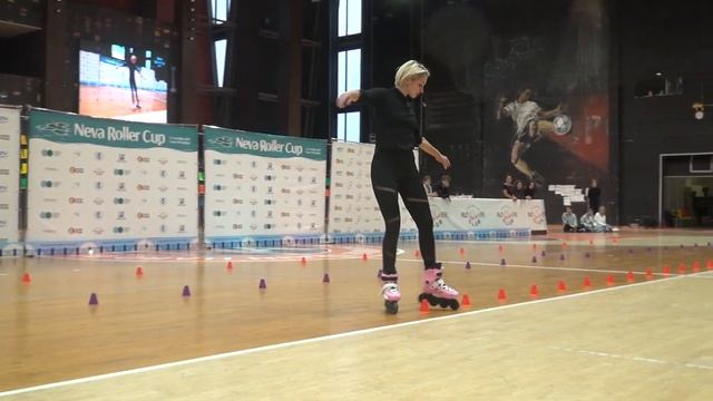 3 место. Конюхова Дарья. NEVARollerCUP 2023 Женщины. ВС. Фристай