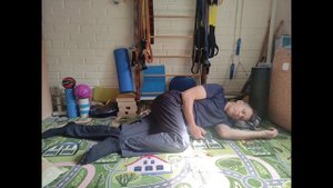 Разгрузочные и анталгические позы при боли в пояснице.