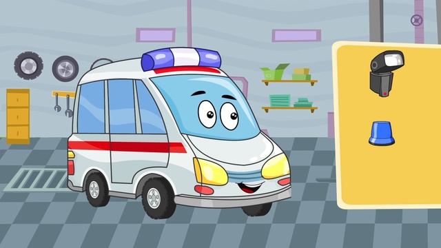 Развивающие Мультфильмы Для Детей - Машины Помощники -