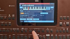 Korg pa700: Создание звука ПЭД с нуля