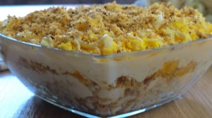 Салат  МАДОННА  - Роскошный вкус за 10 минут! Нежный сочный праздничный салатик!