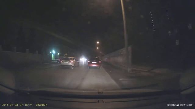 Пример видео с регистратора BLACKVUE DR500GW-HD для Citilink ночь2 смотреть онлайн