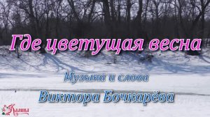 ПОЁМ ДЛЯ ВАС И ЛЮБИМ ВАС! Где цветущая весна? Ансамбль Калина! Russian folk songs...