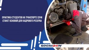 Практика студентов на транспорте Сочи станет основой для кадрового резерва