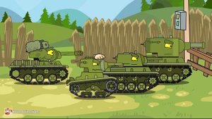HomeAnimations – Мультики про танки  Советский супер танк - Мультики про танки