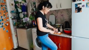 Наша Деревенская жизнь/  Семейный обед/ Прогулка в ВБ / Приготовила вкусный 😋 салатик