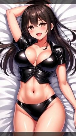 Anime girls in spandex leggings