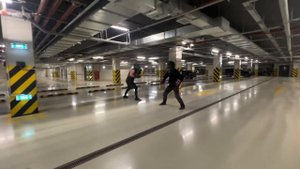 Нунчаки против ножа. Спарринг