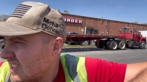 Flatbed/ Дальнобой в США/ На своем траке по Америке/ Первая