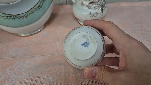 Уникальная посуда Ленинградского фарфорового завода
