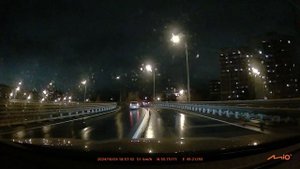 Mio MiVue C530 Pro ночная съемка