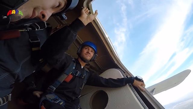 Мой первый самостоятельный прыжок с парашютом - крыло. смотреть онлайн