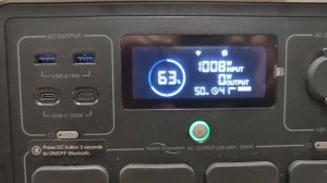 ALLPOWERS R1500.Как быстро заряжается аккумулятор LiFePo4 ?