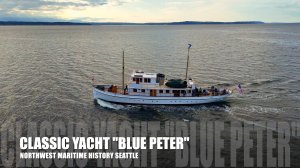 🚢 Классика на воде: M/V Blue Peter в заливе Пьюджет-Саунд 🌊