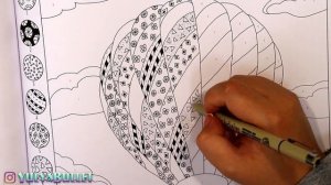 РАСКРАСКА ДЛЯ ВЗРОСЛЫХ ПО НОМЕРАМ | УЗОРОМАНИЯ