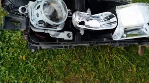 Замена линзы в фаре murano z 51