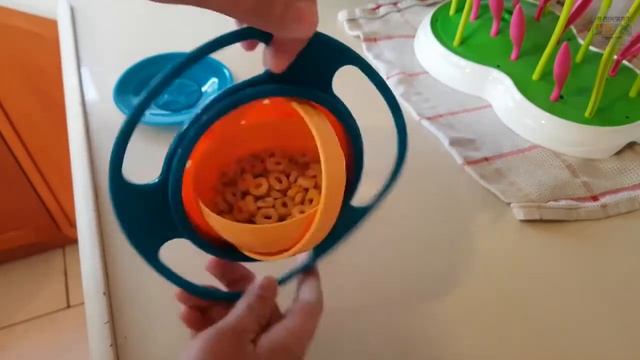 Gyro Baby Bowl   детская тарелка непроливайка смотреть онлайн