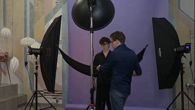 Портрет три источника и отражатель смотреть онлайн