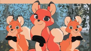 2д анимация Викси шагает. 2023 год