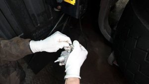 УСТАНОВКА ПОДЪЁМНОЙ ОСИ НА ПОЛУПРИЦЕП SCHMITZ РЕФРИЖЕРАТ