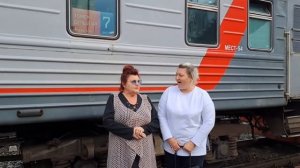 Железнодорожный вокзал Томск 2/ Поехали с мамой, на мал