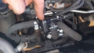 Volkswagen Transporter 2 0D, CFHC установка Проставки ТНВД Bosch CP4