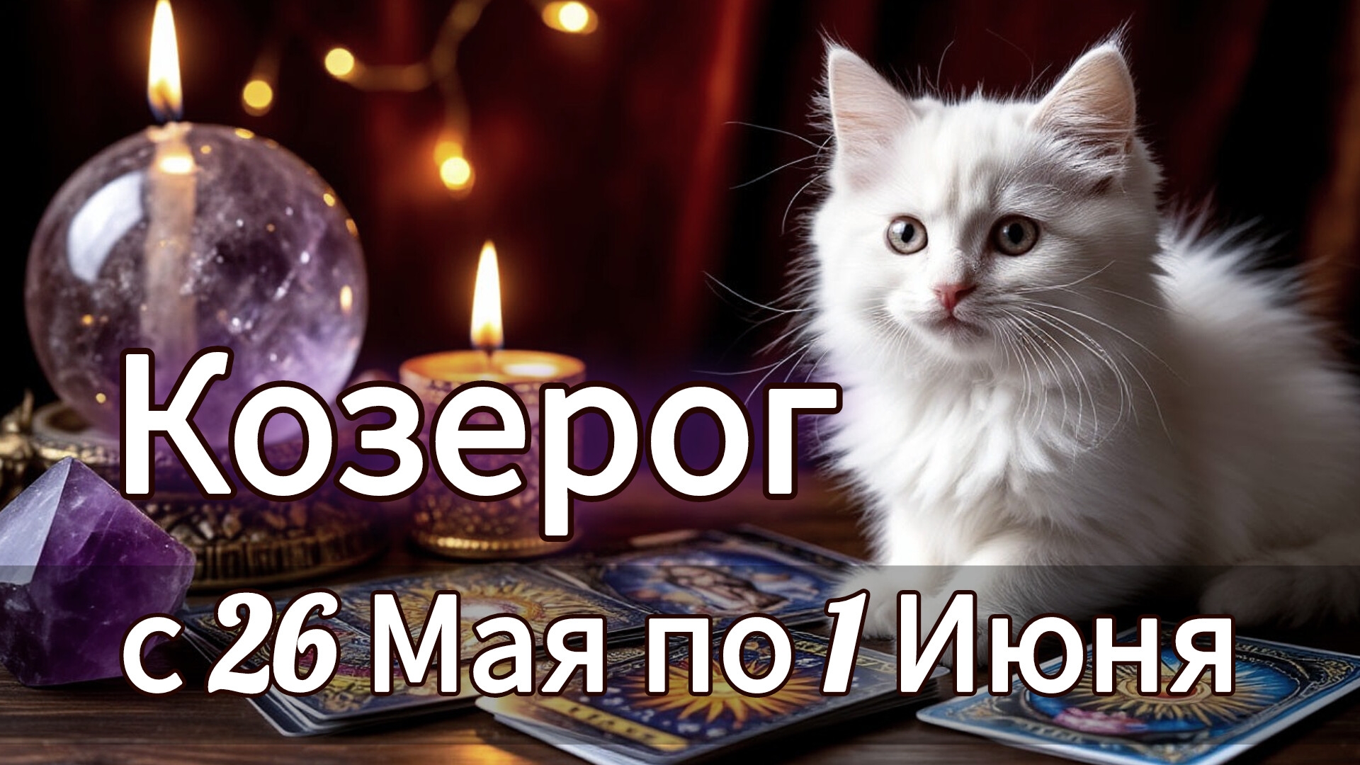 🟢Козерог! Таро прогноз на неделю с 26 Мая! По 1 Июня!